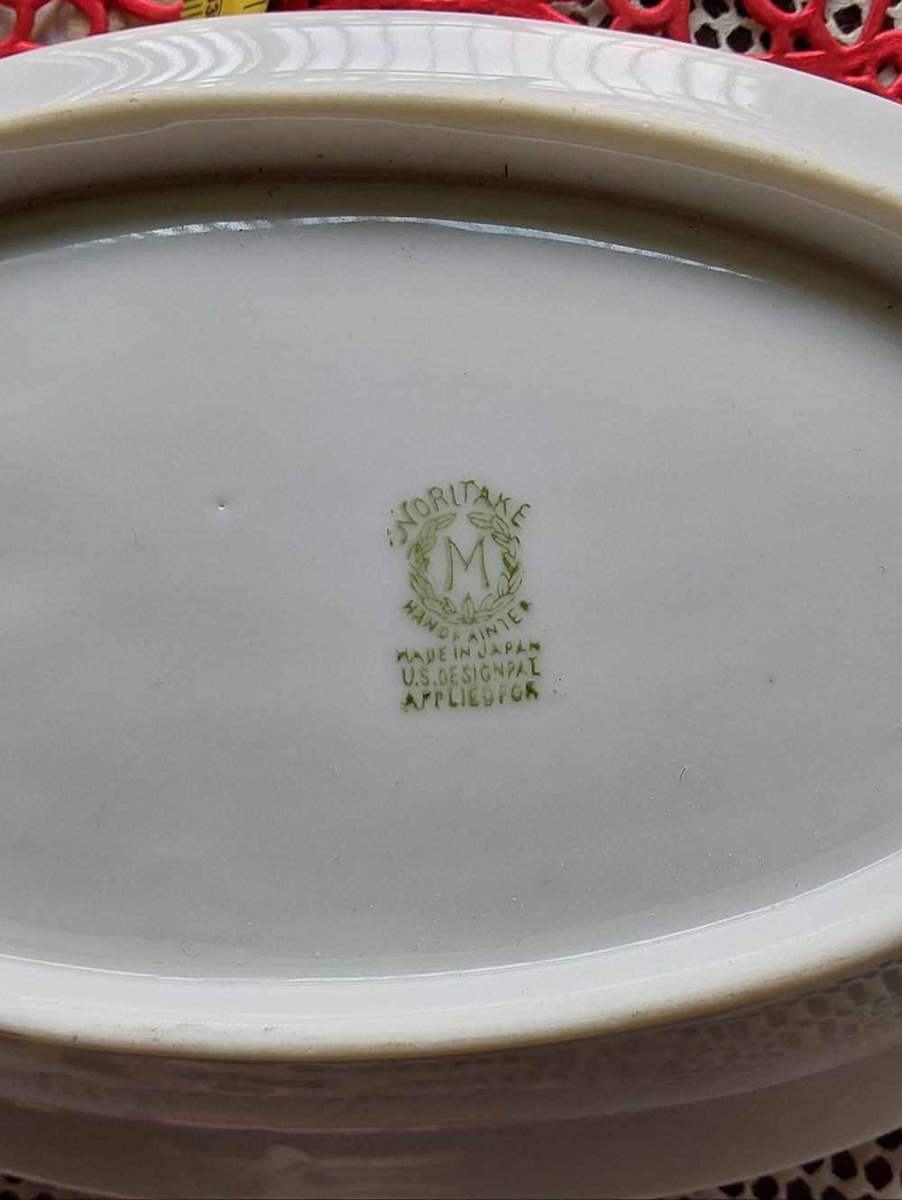Antique 42 PC Noritake Elmwood (1918) Pattern 66214- 7PC Of 6 Settings - Picture 6 of 6